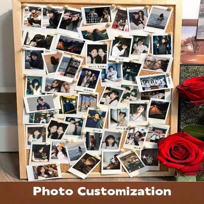 Personalized Mini Photo Printing For Halloween/Christmas, Suitable For Various Holidays And Occasions, Applicable To Digital/Mobile Device Images, Elegant And Minimalist Living Room, Bedroom, Office Home Decor Personalized Photo Gifts