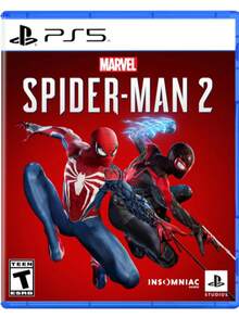 PS5 MARVELS SPIDERMAN 2 PS5 Standard Edition Video Game Playstation 5 - 藍色 - 查看 1