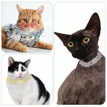 Hiphop Rhombus Cuban Pet Collar, Inlaid With Shiny Rhinestones, Fashionable And Durable Dog Necklace, Suitable For Small, Medium And Large Dogs - Multicolor - View 8