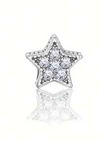 Fashionable Five-Pointed Star Rhinestone DIY Pendant As A Special Gift For A Friend - Multicolor - View 5
