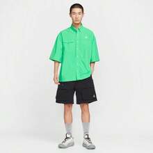 Nike Men's AS U ACG RPL UV ORB WEAVER Short Sleeve Shirt HJ2884-388 - Green - View 1