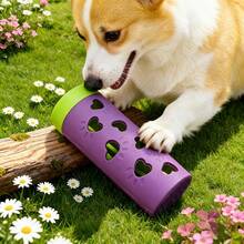 New Detachable Slow-Feeding Pet Toy | Durable Chew & Treat Roller, Energy-Burning And Boredom-Relief Gadget, Suitable For Small To Medium Cats And Dogs, Ideal For Both Indoor And Outdoor Use - Purple - View 5