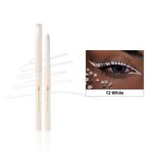 YOUNG VISION 1pc Colorful Pearl & Matte Eyeliner Gel Pencil, Waterproof Eyeshadow Pencil, Smooth Rotatable Eyeliner Pencil, Eyeshadow For Daily, Holiday, Party, Valentine's Day, Stage, Cosplay, Portable Eye Makeup - 彩色 - 查看 17
