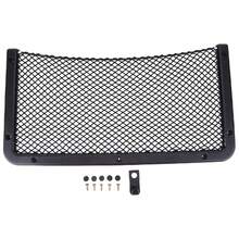 Organizador de malla de coche enmarcado, red elástica para caravana, autobús, asiento trasero de vehículo, bolsa de almacenamiento, bolsillo para autobús,, SUV, vehículo RV C2NH - 36 x 18 cm - Ver 3