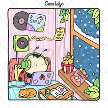 Cozy Friends: Coloring Book For Adults And Teens Featuring Super Cute Animal Characters With Easy And Simple Designs For Relaxation (Spiral Bound) - Single Book - View 3