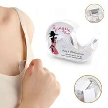 1 Piece Set Double Sided Body Tape Self-Adhesive Bra Clothes Dress Shirt Secret Sticker Clear Lingerie Tape Anti-Naked Invisible Chest Patch For Women Body Skin - Multicolor - View 3