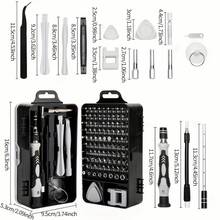 RFVUC 115-In-1 Precision Magnetic Screwdriver Set, Smartphone, Computer, Watch Repair Tools, Multifunctional Disassembly Tools For Home Electrical Work - 115 In One - View 13