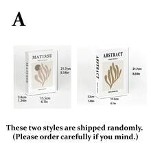 1/3件套仿真书，设计师奢华现代装饰仿真书，适用于家居书架装饰、客厅时尚装饰、玄关咖啡桌叠放书籍装饰，适合多种场景（房间装饰、家居装饰、卧室装饰、客厅装饰、办公室装饰、浴室装饰、桌面装饰） - 彩色 - 查看 9