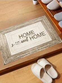 1 Stück Fußmatte, strapazierfähig & verschleißfest, leicht & einfach zu reinigen, geeignet für Eingangsbereich, Schlafzimmer, Küche, Badezimmer, dekorative Bodenmatte, Fußauflage, Heimdekoration Teppich, Geschenk für Feiertage - Verschiedenfarbig - Übersicht 6