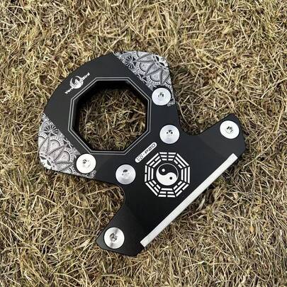  1pc Chinese Geomantic Equipment - Vermilion Bird Taiji Bagua Pusher Ball, Aluminum Alloy Casting, Left & Right Hand Available, Comes With Protective Case, Great Gift For Holidays