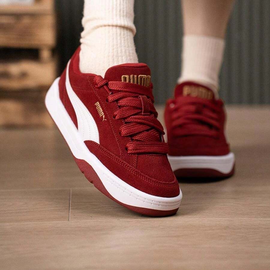 Puma Giày tennis unisex Park Lifestyle Raw Casual nhẹ, giảm sốc 401606-16 - 401606-16 - Xem 1