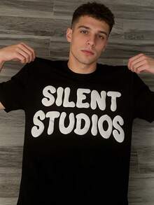 Men's Pure Cotton T-Shirt Funny Print T-Shirt Fashion Letters Cartoon Print Oversized Short-Sleeved Men Y2k Harajuku Hip-Hop Retro Loose Casual T-Shirts Women Christian Y2k Outfits Men Gifts For Him Graphic Tee Y2k Clothing Christian T Shirts,Mens Clothes,Summer Outfits,Streetwear,Y2k - Black - View 2