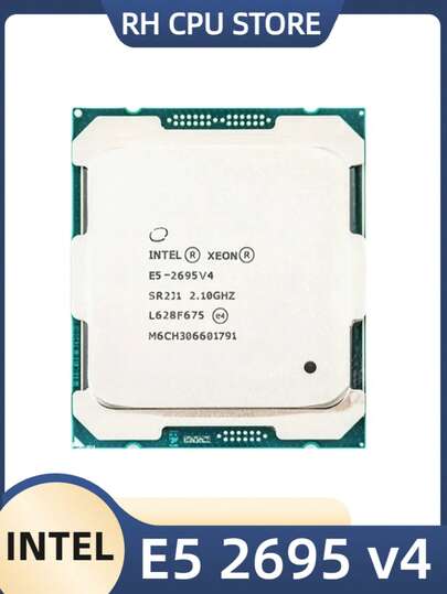  מעבד שרת Intel Xeon E5 2695 V4 2695V4 2.1GHz 18 ליבות 120W LGA 2011-3