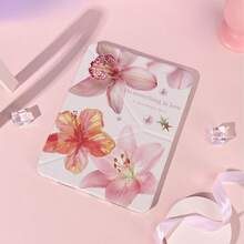 1pc Protective Cover With Pen Slot Multi-Angle Magnetic Stand Cover With Auto Sleep/Wake,Kawaii Tablet Case Compatible With Pro/Air/Compatible With Samsung Galaxy A9/S9/S7/S10+/Compatible With XIAOMI Pad/5/6/7 - Multicolor - View 3