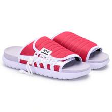 Asuna 3.0 Casual Polyester Lace-Up Outdoor Slippers - 紅色與白色 - 查看 9