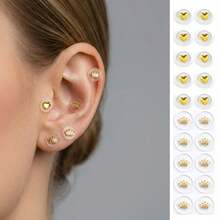 Ear Acupressure Beads, Ear Acupressure Massage Therapy Helps Relax Body And Mind, Relieve Stress, Easy To Operate. - Multicolor - View 4