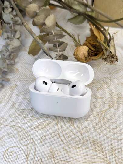 True Wireless Earbuds - Compatible With Apple And Android, Built-In Microphone, Sweat-Resistant Design, Up To 24 Hours Battery Life - White, Earphones > Wireless, Airbuds, Earbuds, Headphones