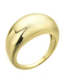 1 Fashionable, Simple And Exquisite Women's Ring With Smooth Surface Design Suitable For Daily Versatility, Can Be Given As A Gift To Friends Or Lovers - Polished Ring - View 21