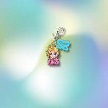 Hearts2/Heart 钥匙扣、Choi Ji-Woo JIWOO、Lu Wei-Na A-NA 周边吊坠钥匙扣 - 彩色 - 查看 4