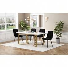 Dining Table & Chair Sets - White - View 4