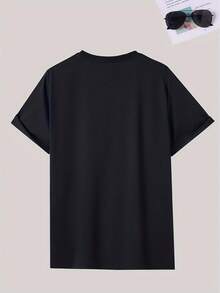 Camisetas masculinas - Preto - Ver 2