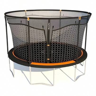 ¡RecomendadoTrampolin Brincolin Con Red Capacidad De 5 Niños1 Negro¡Top de Temporada