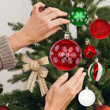 Kit de Esferas Navideñas de 44 Piezas – Decoración Completa para Árboles y Espacios Festivos - fes.40. - Ver 5
