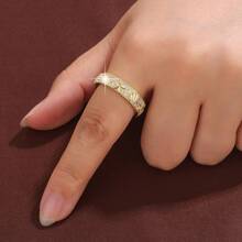 1pc Elegant Starfish & Shell Shaped Cubic Zirconia Inlaid Ring For Women - Multicolor - View 11