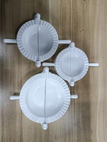 Bộ 3 khuôn làm bánh bao bằng thép không gỉ - Dụng cụ hoàn hảo để làm bánh bao, bánh ngọt, bánh quy và bánh nướng thơm ngon - Dụng cụ nhà bếp lý tưởng cho gia đình và nhà hàng. - Bạc - Xem 12