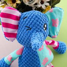 1pc Interactive Plush Dog/Cat Chew Toy With Sound - Pineapple Shaped Chew Stick, Suitable For All Dog Breeds, Dental Care, Puppy Teething, Chewing Training (High Cost-Effective) - Multicolor - View 6