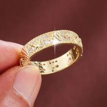 1pc Elegant Starfish & Shell Shaped Cubic Zirconia Inlaid Ring For Women - Multicolor - View 8