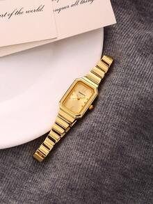 REBIRTH 1 件女士高端商务休闲石英表，适合日常佩戴 - 均碼 - 查看 2