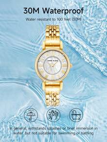 Coach Women's Bracelet Watch Classic Watch For Women With Stainless Steel Band Ladies Dress Watch Womens Round Watch - Gold - View 5