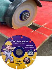 0.9in Inner Hole Alloy Wood Saw Blade, Cutting Without Jamming, Cutting Template Cabinet Board, Fast Cutting Speed, Two Specifications Of 125mm And 115mm, And Efficient - Alloy Wood Slices - View 3