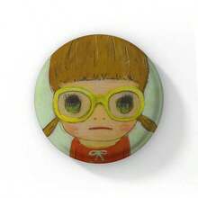 58毫米波普艺术创意奈良美智徽章，背包服装珠宝配饰卡通圆形胸针，收藏粉丝礼物 - 58 mm - 查看 20