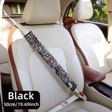 1pc Bohemian Style Seat Belt Shoulder Pad, Wear-Resistant And Durable, 12 Inch Or 20 Inch Length, Suitable For Cars, SUVs And Trucks, All Season Unisex, Automotive Interior Accessory - A - View 10