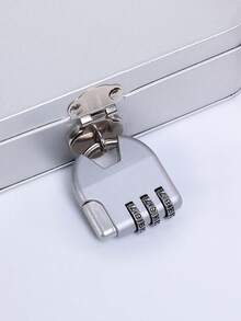 3-Digit Combination Lock - Premium Metal Anti-Theft Padlock, Suitable For Luggage, Gym Lockers And Backpacks, Travel Accessory, Compact Design, Ideal For Storing School Supplies, Drawers, Gym Lockers, Luggage And Backpacks, Portable, Travel Essential - Multicolor - View 10