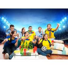 Sport Theme Party Decorations Football Backdrop Background For Tailgate Sports Birthday Party Cake Table Photo Booth Decoration - 1PC - View 4
