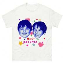 Best Friends - Greg And Rowley - Diary Of A  Kid - Meme Shirt T-Shirt Unisex Menswear - 白色 - 查看 3