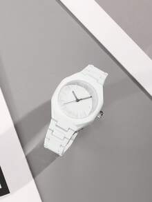 REBIRTH 1pc Women's Minimalist Elegant Design Quartz Watch, Suitable For Daily Wear - one-size - View 2