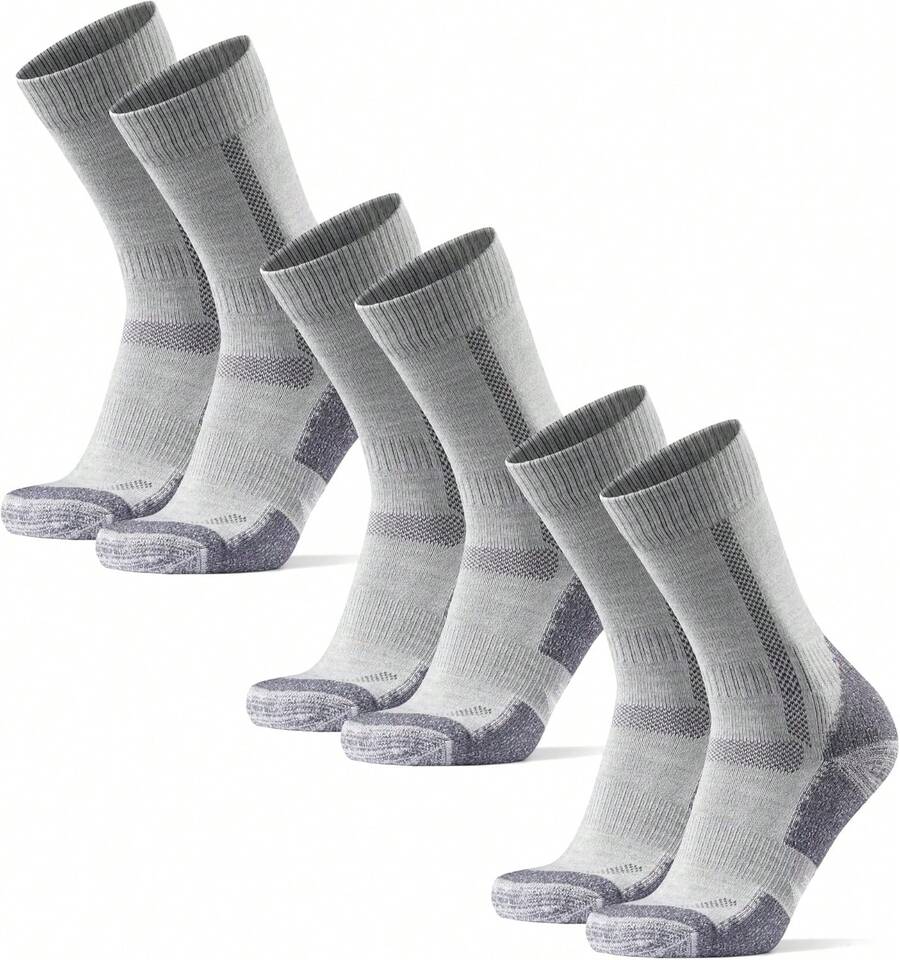Athletic Socks - Multicolor (1x Dark Blue, 1x Gray, 1x Green) - View 1