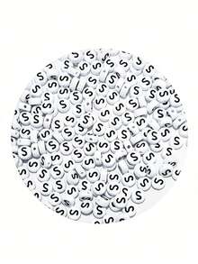 100/200/300/500pcs Black & White Acrylic Letter Beads Jewelry Making Kit, Bohemian Style DIY Bracelets, Necklaces, Keychains With Letter Charms, DIY Craft Supplies - Mixed Hollow Letter Beads With Game & Friendship Themes - Black and White - View 39