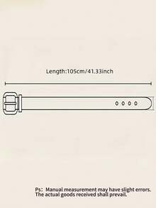 1件波西米亚风奶牛纹金色环扣腰带，时尚麂皮青铜扣儿童腰带，适合搭配连衣裙、裤子，日常穿着，派对，街头，校园，音乐节等场合。 - 咖啡棕 - 查看 5