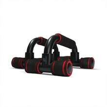 Apoio para Flexão Barra Suporte Fixo Musculação Consport - Preto - Visão 1