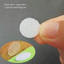 200 chiếc (100 cặp) đồng xu nylon tròn tự dính với băng keo chống thấm nước, thích hợp làm quà tặng Halloween, Lễ Tạ ơn, Giáng sinh và Lễ Phục sinh. - Nhiều màu - Xem 5