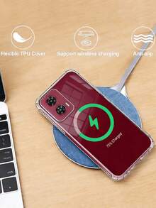 Funda protectora de teléfono suave de TPU transparente y antiamarillento para la serie Nothing Phone, ultra delgada, resistente a arañazos, antihuellas dactilares, ligera y de cobertura completa - transparente - Ver 6