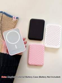 Ốp lưng chấm bi tối giản dành cho pin dự phòng MagSafe (Không bao gồm pin) - Nhiều màu - Xem 1