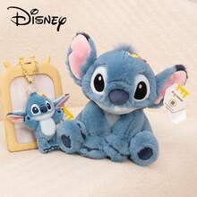 Disney 授权史迪奇毛绒玩具，柔软有趣的坐姿毛绒玩具，儿童节日和生日礼物 - 彩色 - 查看 7