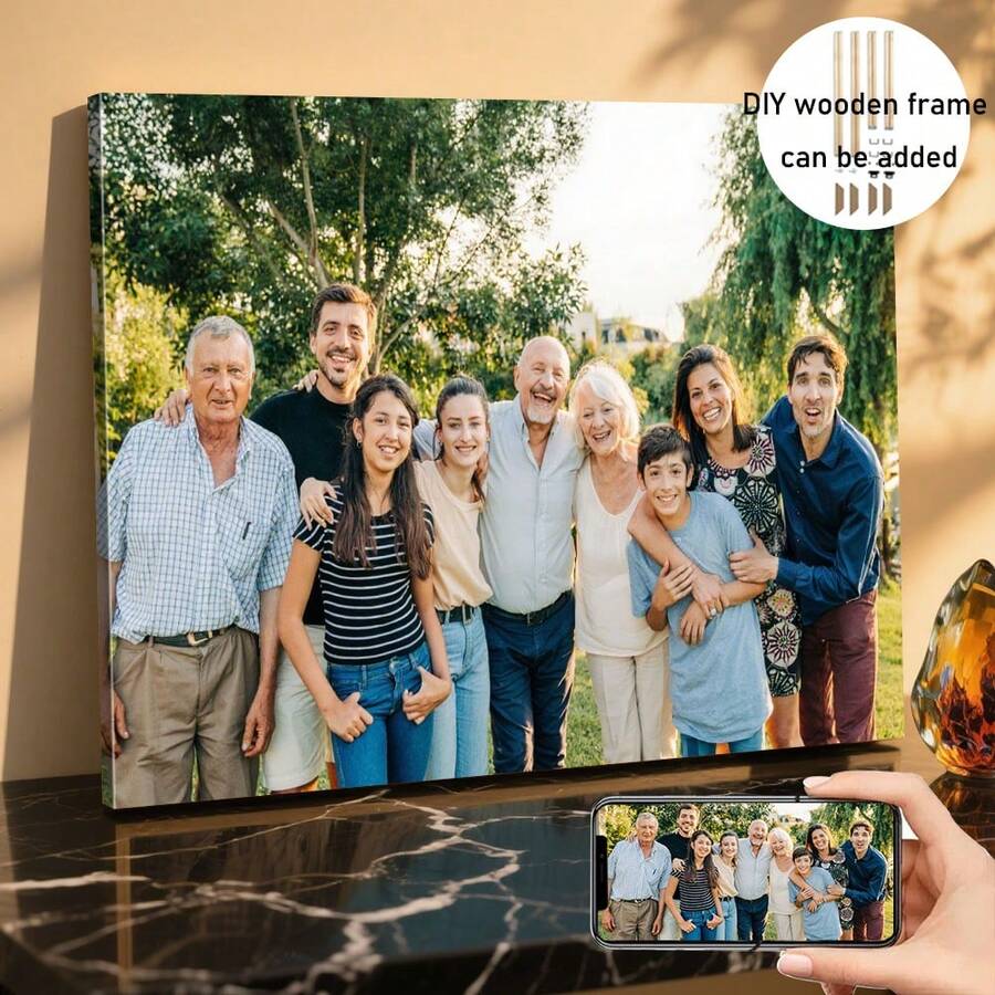 1. 定制大幅帆布海报，可DIY装裱或无框，将照片印制在帆布上，作为创意礼物、墙面装饰、壁画、墙面艺术、帆布印刷、帆布海报、帆布墙面装饰、海报印刷，是记录美好瞬间的最佳选择。它是送给女朋友/男朋友、家人、儿子、女儿、学生、宠物、家居、生日、婚礼、周年纪念日、客厅、卧室和办公室的完美礼物。 - 白色 - 查看 1