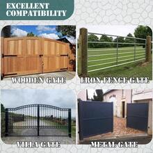 8 " Spring Loaded Gate Caster Heavy Duty Gate Wheel For Metal Gates Wooden Gates - Black - View 8